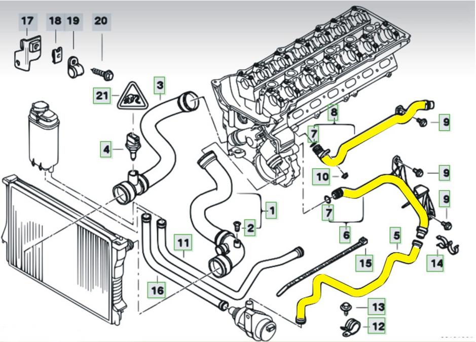 Secondary Air pump (SAP) troubleshooting and repair. (2000 BMW E39 528i)